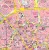 Moskwa. Mapa/ Plan miasta wydawnictwa Freytag & Berndt. Fragment