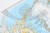 Ameryka Północna 1:8 950 000. Mapa ścienna polityczna. Wydawnictwo: National Geographic. Fragment 11