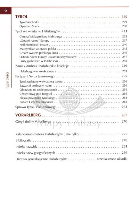 Austria. Przewodnik subiektywny wydawnictwa Rewasz. Spis treści 4