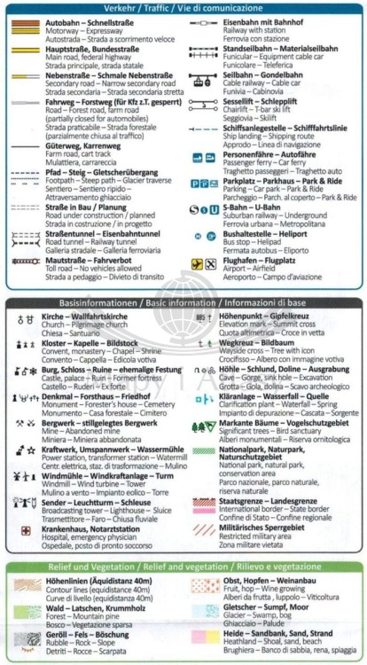 Sellagruppe, Groden, Seiser Alm / Gruppo di Sella, Val Gardena, Alpe di Siusi, Marmolada. Wodoodporna mapa turystyczna 59 wydawnictwa Kompass. Legenda 1