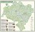Województwo dolnośląskie. Mapa ścienna obwodów łowieckich