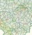 Województwo dolnośląskie. Mapa ścienna obwodów łowieckich. Fragment 1