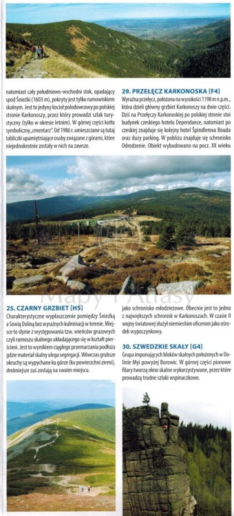 Karkonosze i Góry Izerskie 1:50 000. Mapa turystyczna wydawnictwa Galileos. Informator