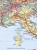 Azja i Europa. Mapa składana kolejowa. Fragment 1