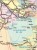 Azja i Europa. Mapa składana kolejowa. Fragment 3