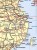 Azja i Europa. Mapa składana kolejowa. Fragment 4
