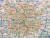 Wielka Brytania. Mapa drogowa w wersji do wpinania. Rama alu SLIM. Fragment 6