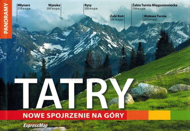 Tatry. Nowe spojrzenie na góry. Panoramy widokowe. Wyd. 2026. ExpressMap