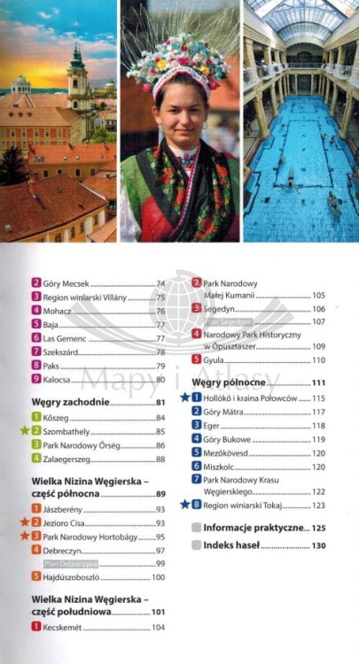 Węgry. Przewodnik light + laminowana mapa wydawnictwa ExpressMap. Spis treści 2