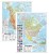Ameryka Północna. Dwustronna mapa ścienna MIDI. Fizyczna/polityczna