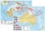 Australia. Dwustronna mapa podręczna planszowa. Fizyczna/polityczna