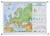 Europa. Mapa polityczna i fizyczna. Dwustronna mapa ścienna. Strona fizyczna