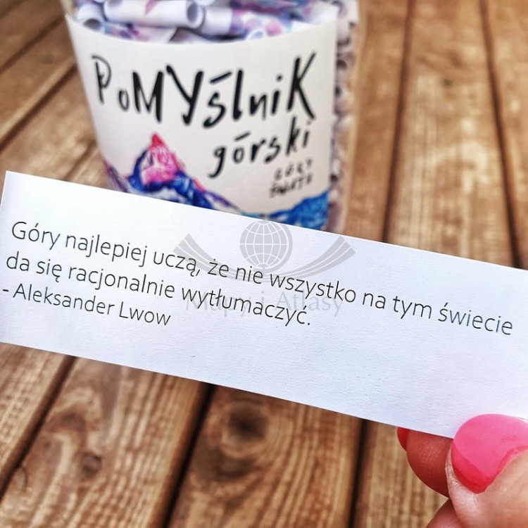 Pomyślnik Górski. Góry świata