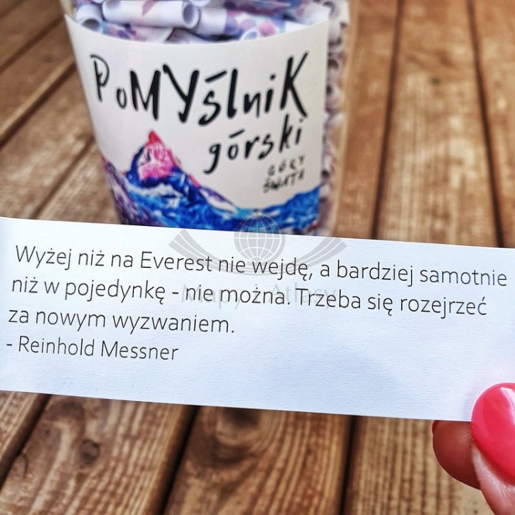 Pomyślnik Górski. Góry świata