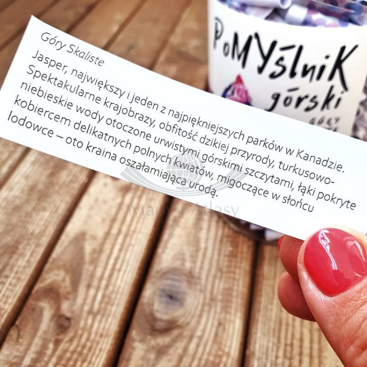 Pomyślnik Górski. Góry świata