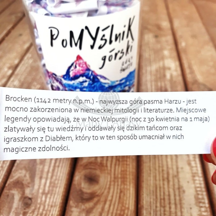 Pomyślnik Górski. Góry świata