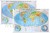 Świat ukształtowanie powierzchni 1:19 000 000. Mapa ścienna ogólnogeograficzna (fizyczna) / do ćwiczeń