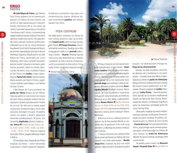 Gran Canaria. Przewodnik travelbook wydawnictwa Bezdroża. Przykładowe strony 1