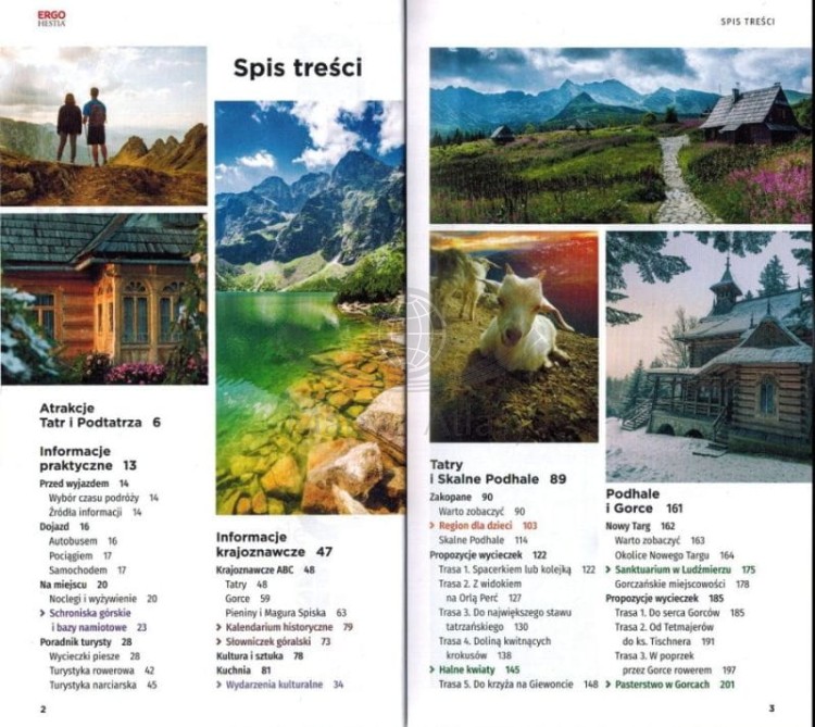 Tatry, Gorce, Pieniny, Orawa i Spisz. Przewodnik travelbook wydawnictwa Bezdroża. Spis treści 1