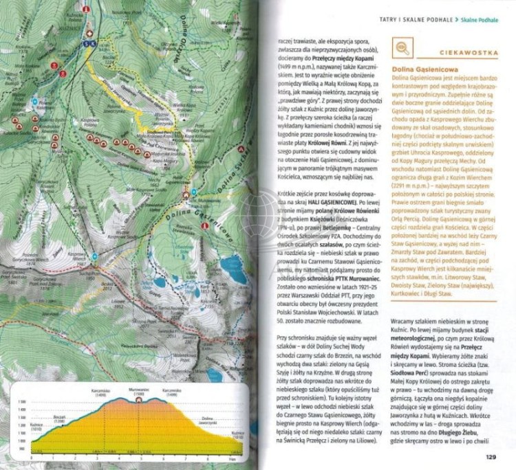 Tatry, Gorce, Pieniny, Orawa i Spisz. Przewodnik travelbook wydawnictwa Bezdroża. Przykładowe strony 1