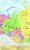 Federacja Rosyjska (Rosja) 1:6 200 000. Mapa ścienna polityczna wydawnictwa Meridian. Fragment 1