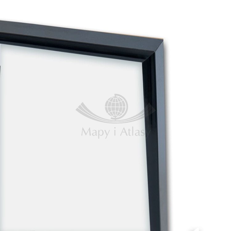 rama aluminiowa czarna