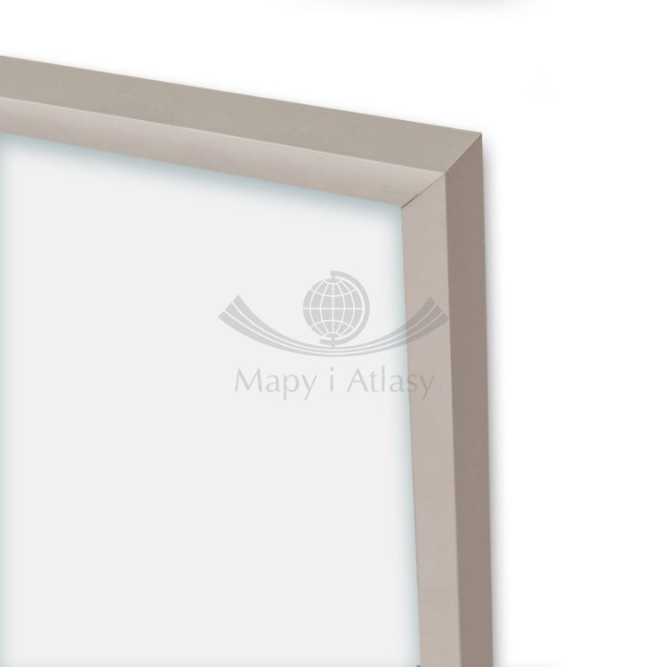 rama aluminiowa srebrna