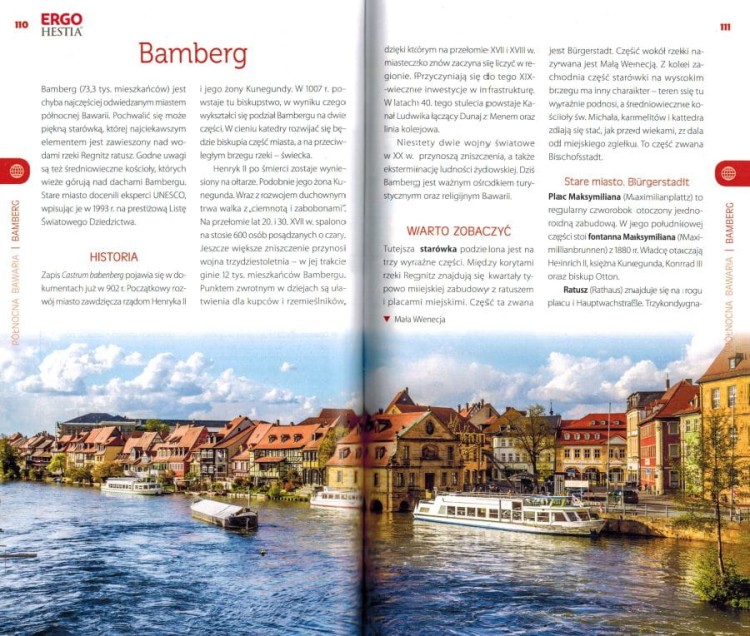 Monachium i Bawaria. Przewodnik travelbook wydawnictwa Bezdroża. Przykładowe strony 1