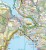 Jezioro Solińskie 1:25 000. Mapa turystyczna wydawnictwa Galileos. Fragment 1