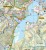 Jezioro Solińskie 1:25 000. Mapa turystyczna wydawnictwa Galileos. Fragment 2