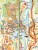 Ziemia Kłodzka 1:60 000. Laminowana mapa turystyczna wydawnictwa ExpressMap. Plan Kłodzka - fragment