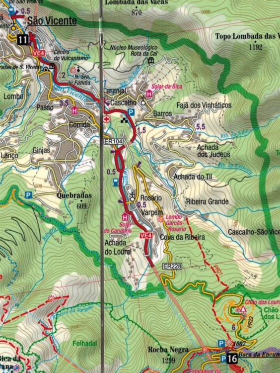 Madera. Laminowana mapa samochodowo-turystyczna + Miniprzewodnik wydawnictwa ExpressMap. Fragment 2
