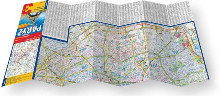 Paryż 3 w 1. Przewodnik, atlas, mapa wydawnictwa ExpressMap. Przykładowe strony 2