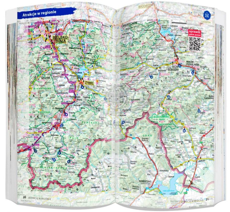 Beskid Żywiecki. Przewodnik light + laminowana mapa wydawnictwa ExpressMap. Przykładowe strony 2