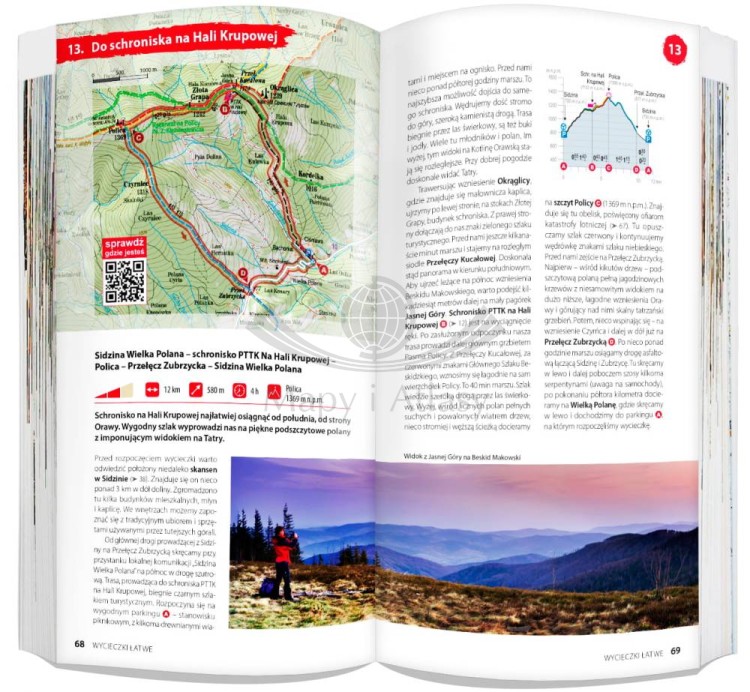 Beskid Żywiecki. Przewodnik light + laminowana mapa wydawnictwa ExpressMap. Przykładowe strony 4