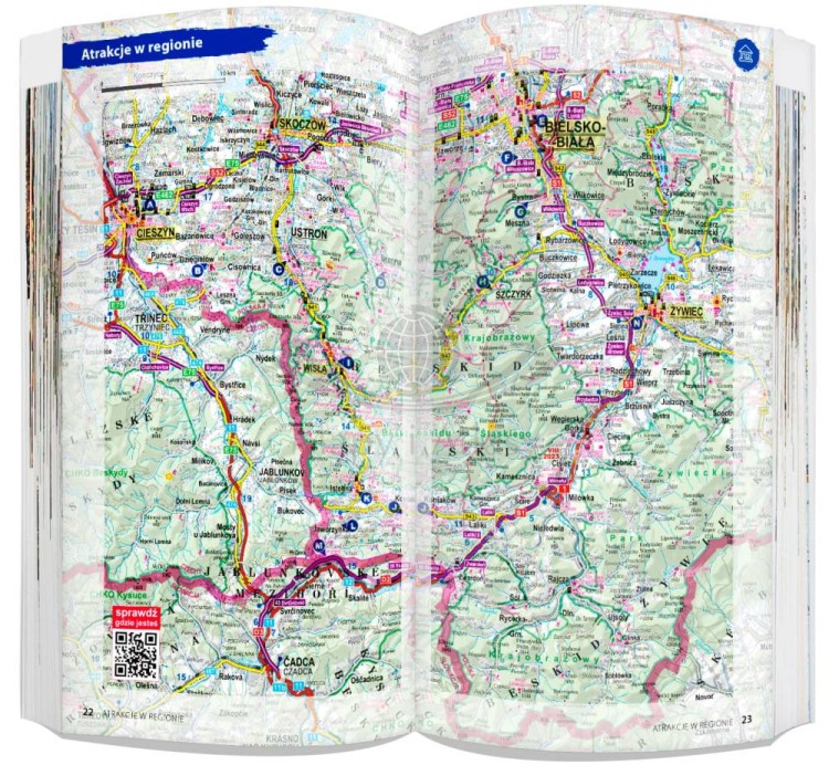 Beskid Śląski. Przewodnik light + laminowana mapa wydawnictwa ExpressMap. Przykładowe strony 2