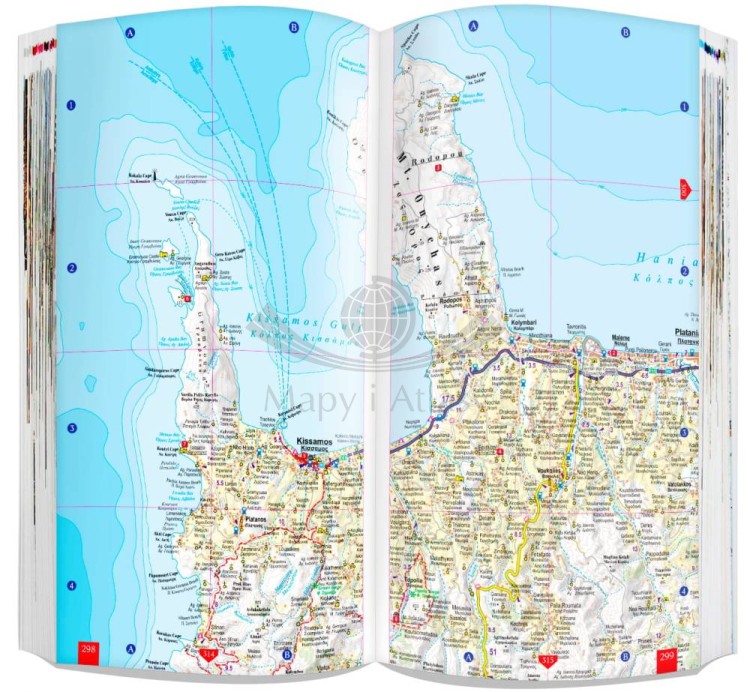 Kreta 3 w 1. Przewodnik, atlas i laminowana mapa turystyczna wydawnictwa ExpressMap. Przykładowe strony 6