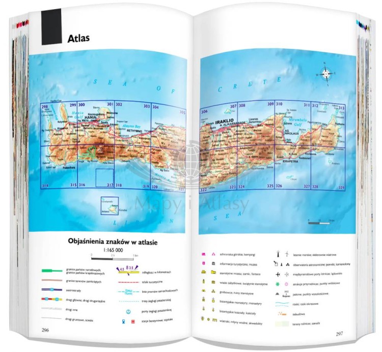 Kreta 3 w 1. Przewodnik, atlas i laminowana mapa turystyczna wydawnictwa ExpressMap. Przykładowe strony 5