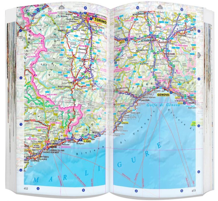 Włochy 3 w 1. Przewodnik, atlas i laminowana mapa samochodowo-turystyczna wydawnictwa ExpressMap. Przykładowe strony 6