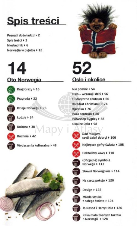 Norwegia. Przewodnik travel&style wydawnictwa Bezdroża. Spis treści 1