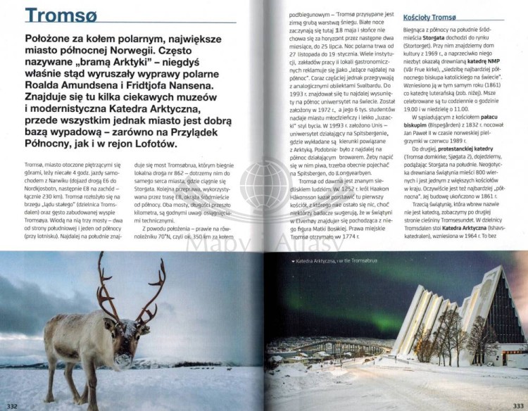 Norwegia. Przewodnik travel&style wydawnictwa Bezdroża. Przykładowe strony 3