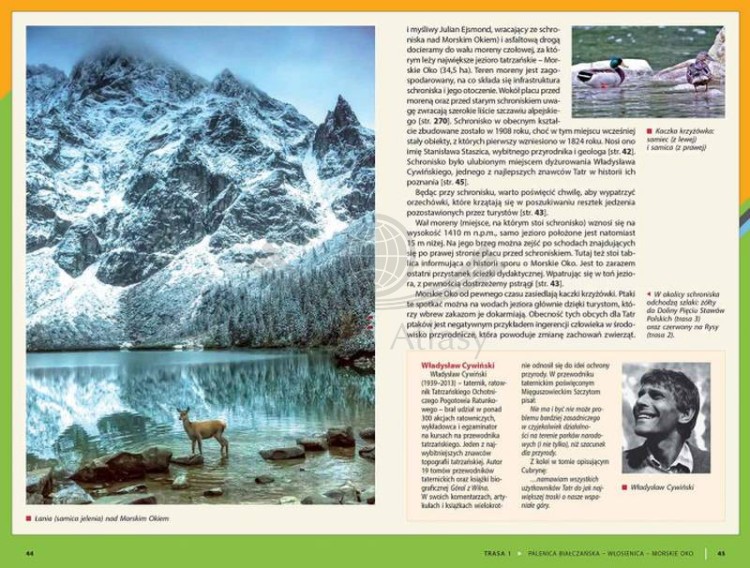 Tatry Polskie. Przewodnik przyrodniczy. Tomasz Skrzydłowski. Przykładowe strony 1