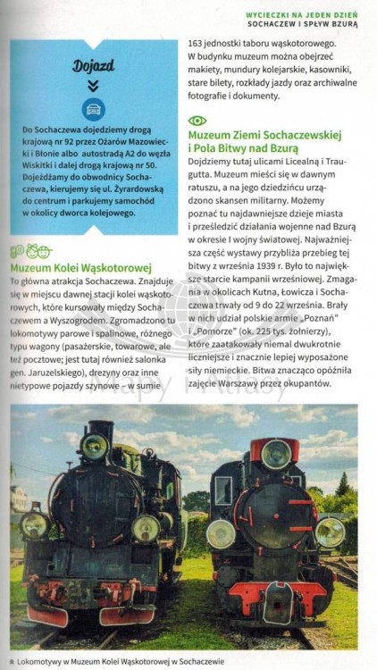 Polska. Ucieczki z miasta. Ilustrowany przewodnik weekendowy wydawnictwa Bezdroża. Przykładowa strona 3