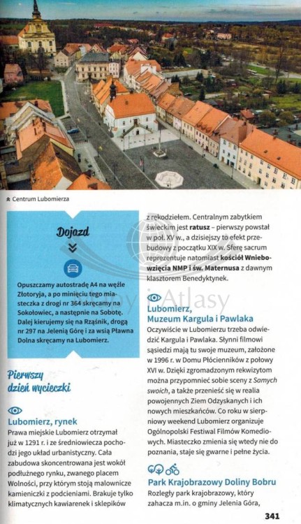 Polska. Ucieczki z miasta. Ilustrowany przewodnik weekendowy wydawnictwa Bezdroża. Przykładowa strona 7