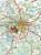 Warmia i Mazury. Mapa atrakcji turystycznych wydawnictwa Compass. Fragment 1