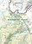 Bieszczady - Worek Bieszczadzki 1:25 000. Mapa turystyczna wydawnictwa Galileos. Fragment 2