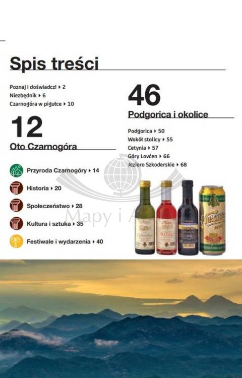 Czarnogóra. Przewodnik travel&style wydawnictwa Bezdroża. Spis treści 1