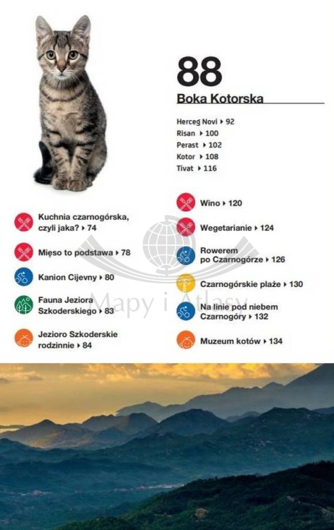 Czarnogóra. Przewodnik travel&style wydawnictwa Bezdroża. Spis treści 2