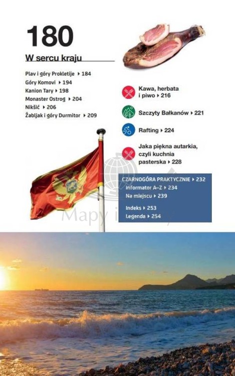 Czarnogóra. Przewodnik travel&style wydawnictwa Bezdroża. Spis treści 4