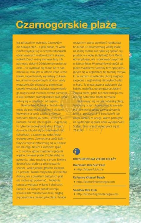 Czarnogóra. Przewodnik travel&style wydawnictwa Bezdroża. Przykładowa strona 2